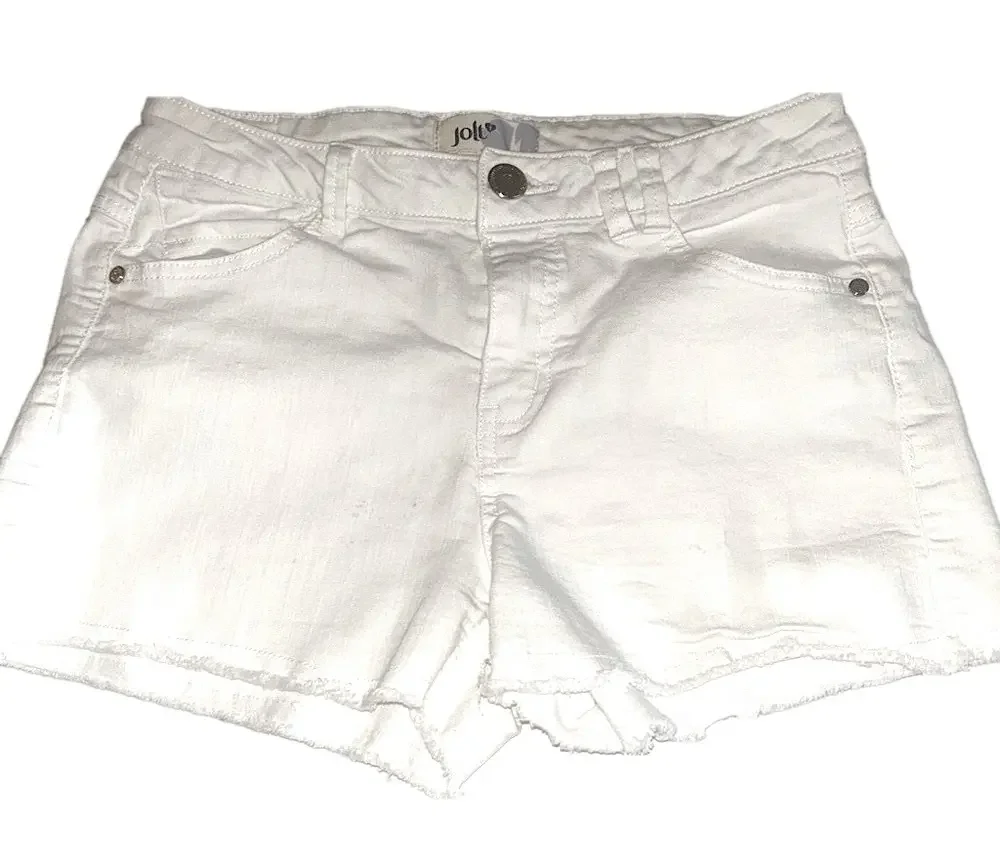 Women's White Denim Shorts